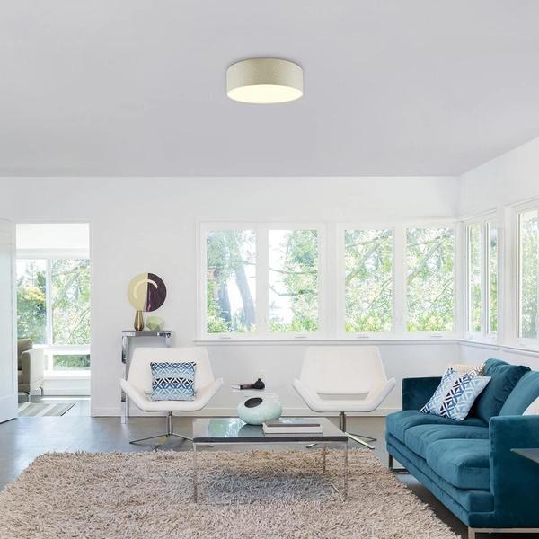 LAMPA sufitowa OTILIA 3308 Rabalux abażurowa OPRAWA plafon LED 22W 3000K okrągła plafoniera kremowa