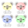 Dziecięca lampka nocna KOALA 325648 RGB animals biała szara