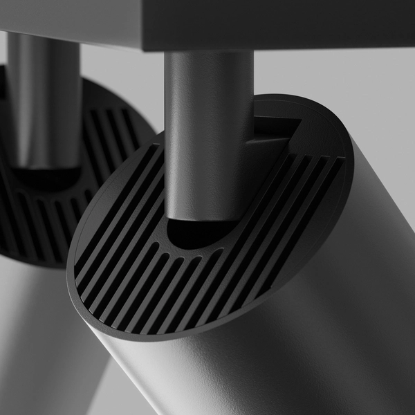 Sufitowa lampa Focus S C051CL-U-2B Maytoni regulowane reflektory czarne