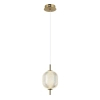 Lampa zwisająca nad wyspę Corado PND-81438-1A-GD LED 8W 3000K kula złota