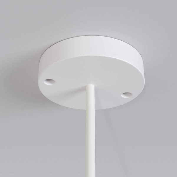 Wisząca lampa Erda O594PL-01W kulista na taras IP54 biała