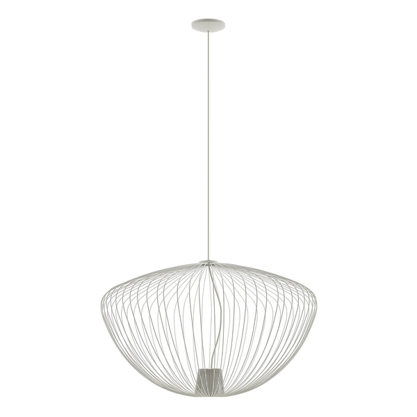 Lampa wisząca Pumpkin 11251 Nowodvorski pojedyncza do kuchni jedwabisty szary
