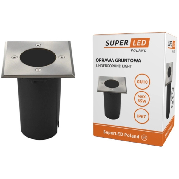 Oprawa najazdowa wpuszczana Solti 6930 SuperLED IP65 czarna