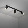 Loftowa lampa sufitowa Amis 10808 tubki na belce złoty czarny