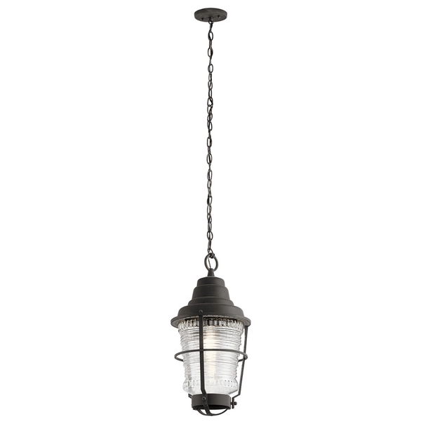 Wisząca lampka zewnętrzna QN-CHANCE-HARBOR8 czarna