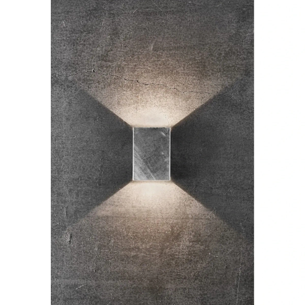 Ogrodowa lampa ścienna Fold 2019041031 LED 7,5W 3000K IP54 cyna