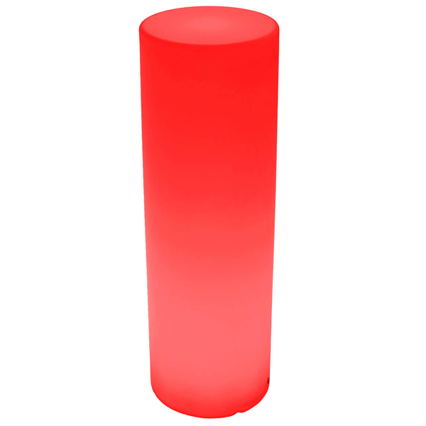 Stojąca lampa ogrodowa tubka Tube ES-DC033 LED 5W RGBW IP65 biała
