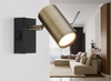 Lampa reflektorowa Robby 57911-1M kinkiet czarny mosiądz