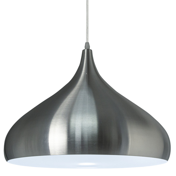 Industrialna LAMPA wisząca 8112/1-02 Elem loftowa OPRAWA metalowa kropla zwis aluminium