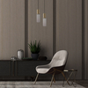 Podłużny zwis Manacor LP-232/1P GD Light Prestige szklana lampa wisząca złota
