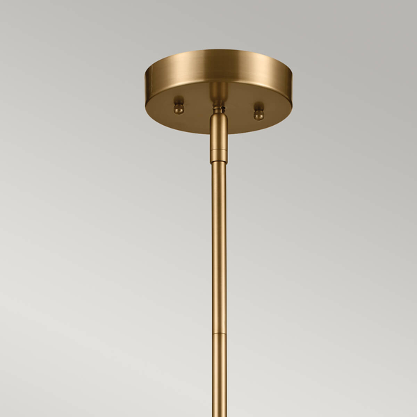 Wisząca lampa nad stół Luella KL-LUELLA-4P-BKB Kichler metalowa czarna