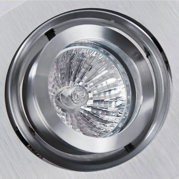 Regulowane oczko wpustowe Editta AZ0806 do przedpokoju aluminium