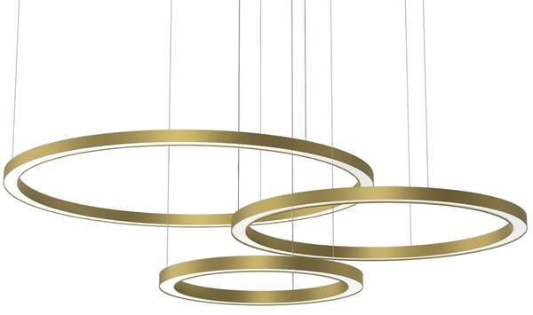 Lampa wisząca Galaxia ML8790 LED 85W 3500K nad stół złota