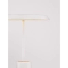Lampka nocna do sypialni FOVENTO LE45444 LED 17W 3000K grzybek biały