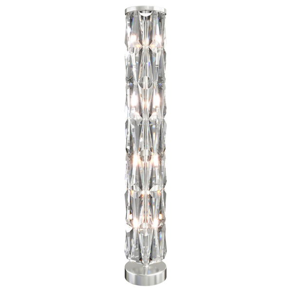 Lampa podłogowa Puntes MOD043FL-08CH kryształowa chrom