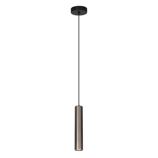 Lampa zawieszana Lopus PND-48930-1-BRO Italux zwis pojedyncza brązowa