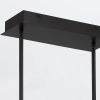 Prostokątna lampa wisząca Inizio QN-INIZIO-LP-S-BK LED 46W 3000K czarny