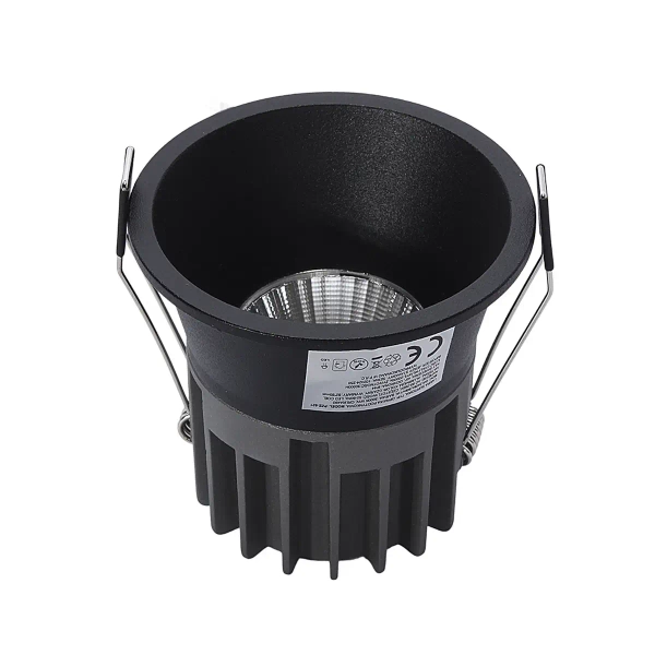 Łazienkowa oprawa wpustowa 1384 IP44 LED 6W 4000K IP44 czarna