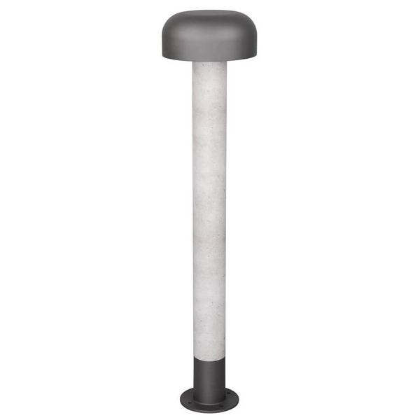 Metalowy słupek ogrodowy FRASER 462560178 grzyb IP54 szary