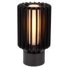 Stołowa lampka nocna Lambres 45510/01/30 do sypialni okrągły czarny
