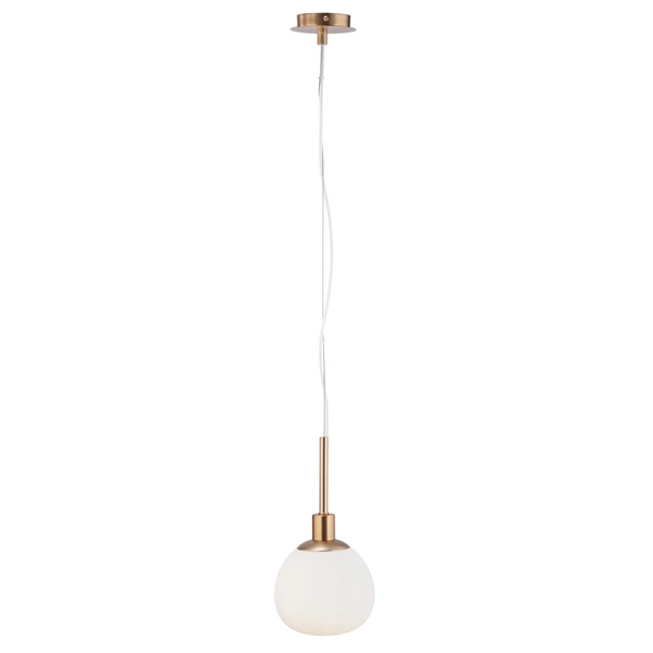 Lampa wisząca ERICH MOD221-PL-01-G Maytoni szklana kula ball miosiądz