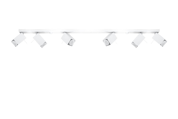 Regulowana LAMPA sufitowa MERIDA SL.0464 metalowa OPRAWA reflektorki białe
