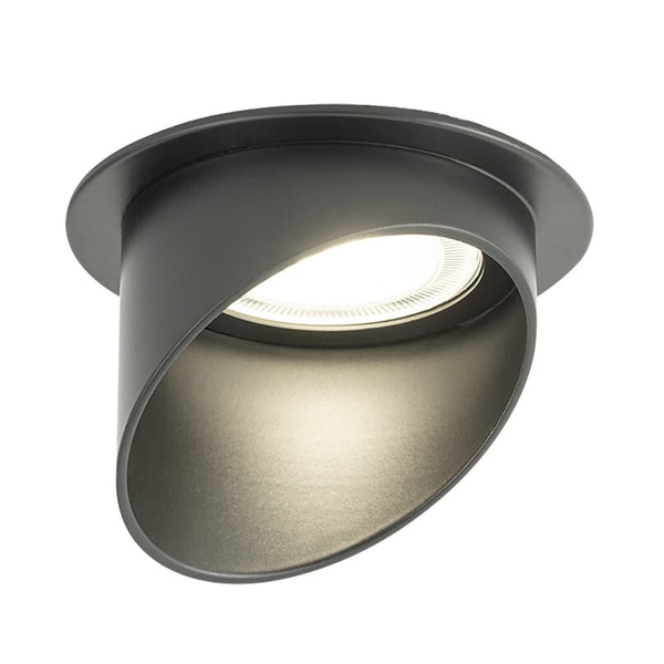 Sufitowa lampa tuba Solta 10491 Nowodvorski podtynkowa punktowa czarna
