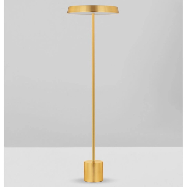 Lampa stojąca sypialniana CORUNA LE44432 LED 33W 3000K plate złota