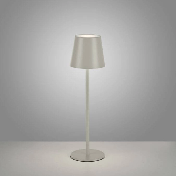 Tarasowa lampka stołowa Euria 19250-40 LED 3W 3000K IP54 szara