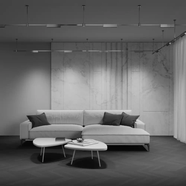 Lampa magnetyczna Points TR150-1-12W2.7K-M-BS-DE LED 12W 2700K mosiądz