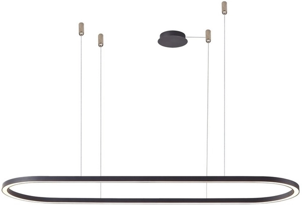 Lampa wisząca ledowa Elena AZ5057 60W 3000K nad stół czarna