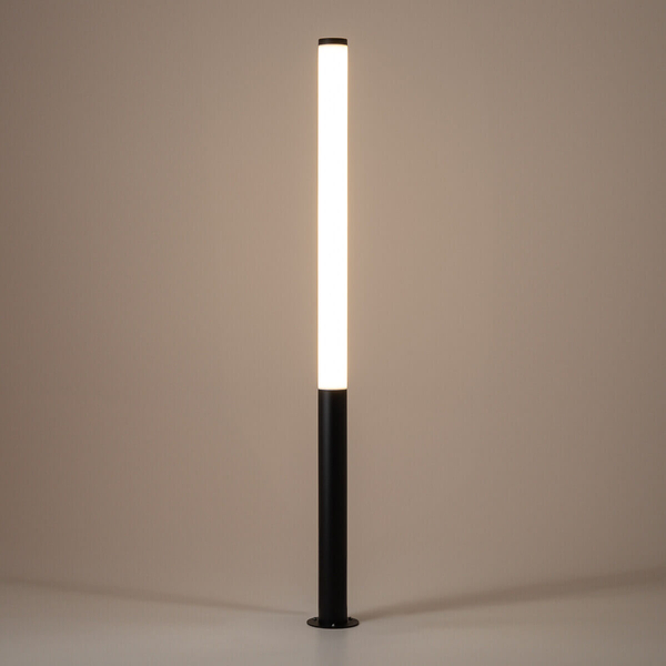Lampa stojąca zewnętrzna Mia 11375 Nowodvorski LED 100W 3000K IP54 pręt czarna biała