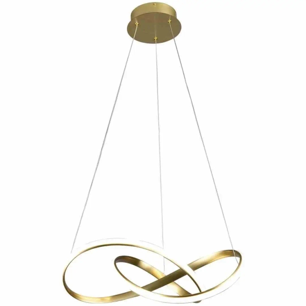 Ringowa lampa wisząca CAPPIO ML6772 LED 36W 4000K do salonu złoty