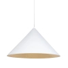 Wisząca lampa z kompozytu minelanego VESUVIO 41028