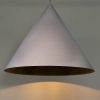 Lampa wisząca do gabinetu VESUVIO 41064 kompozyt szara czarna