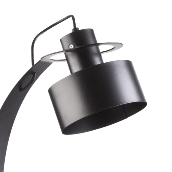 Stojąca LAMPKA biurkowa RIF 50065 Sigma metalowa LAMPA stołowa regulowany reflektorek czarny