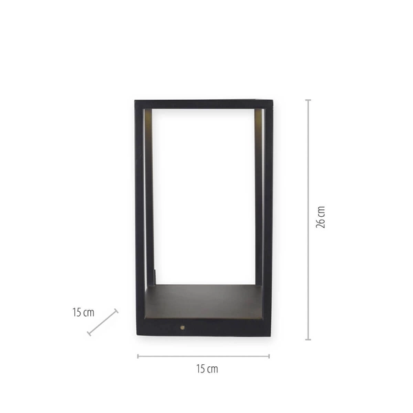 Lampka nocna CONNI 4401-18 prostokątna LED 5W 3000K czarny