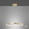 Lampa zwieszana Circle 11524-12 Just Light LED 33W 3000K ring złoty