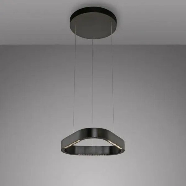 Regulowana lampa wisząca Q-STRETTO czarna 2689-18 1xLED 32W 2200-5000K na pilot