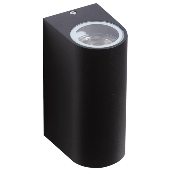 Nowoczesny kinkiet zewnętrzny Rimini AZ4266 IP54 czarna lampa ścienna