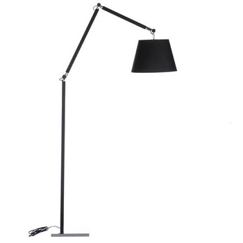 Lampa stojąca jadalniana Zyta AZ1849+AZ2600 regulowana z abażurem czarna