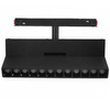 Lampa do szyn magnetycznych z diodami 484 Domeno LED 12W 4000K 3-fazowa czarna