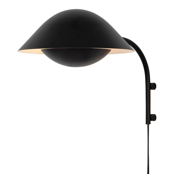 Ścienna lampa do sypialni Freya 2213101003 do czytania czarny