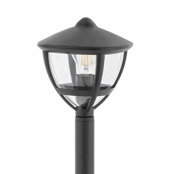 Stojąca lampa tarasowa Amelia 10497 Nowodvorski IP44 metalowa czarna