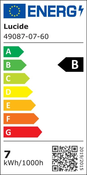 Ściemniana żarówka 49087/07/60 E27 7W 1300lm 2700K szkło przezroczysta