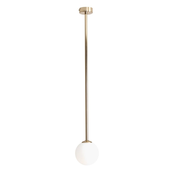Sufitowa lampa złota Pinne 1080PL_G30_L Aldex kulista do salonu nowoczesna