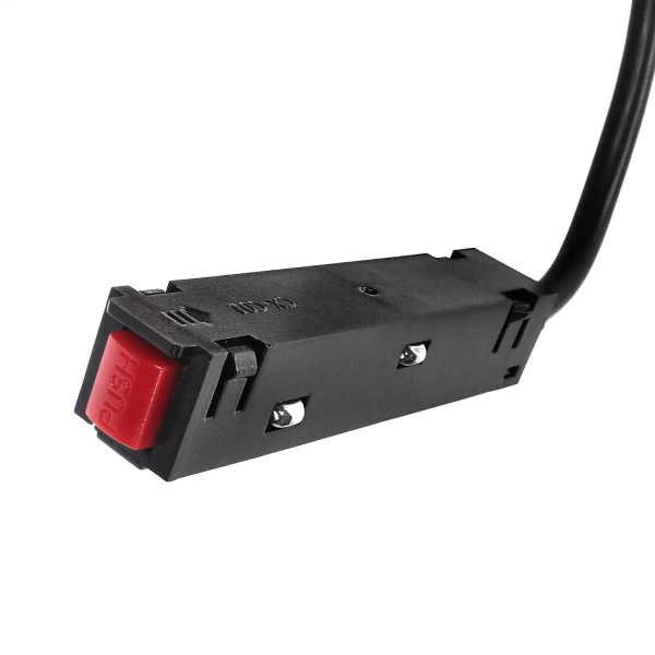 Elektryczne złącze do szyny magnetycznej 1234 metalowe czarne