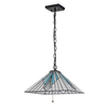 Zwisająca lampa z regulacyjną Alderley TF-ALDERLEY-P szklana kolorowa