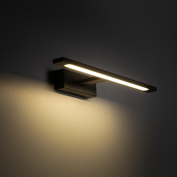 Kinkiet ścienny nad obraz Gallery 18000 LED 12W 4000K listwa czarna