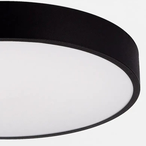 Minimalistyczny plafon NADI MS724-R400 LED 28W 3000-6000K czarny